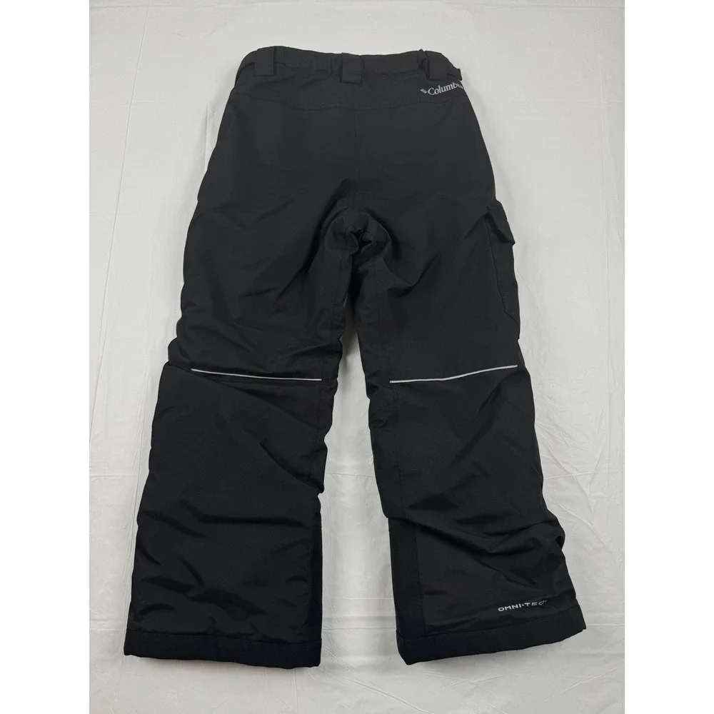 Columbia Kids Black Omni-Tech Outgrown Insulated Snow Pants Size S 8 Small